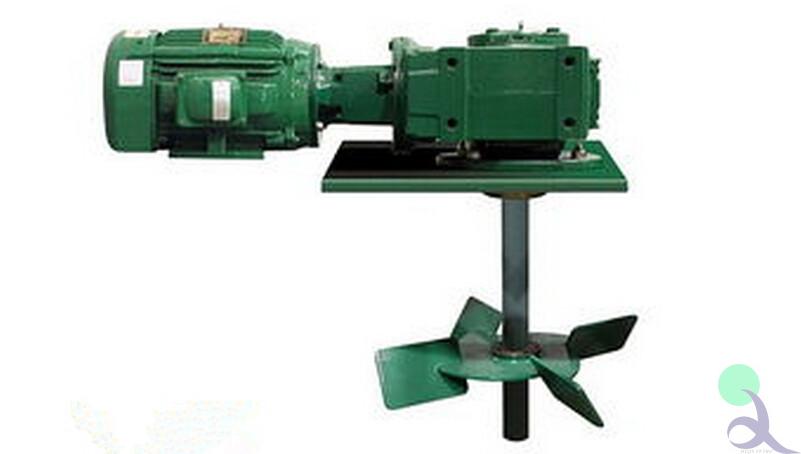 Mud agitator with motor for solids control system
